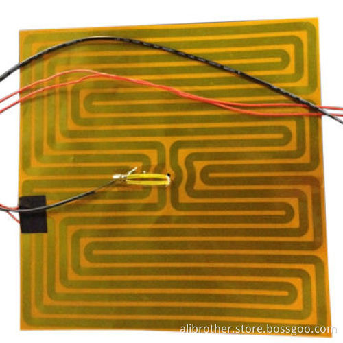 Polyimide Kapton Heated Bed, Measures 200*250mm, 24V Voltage, 200W Power